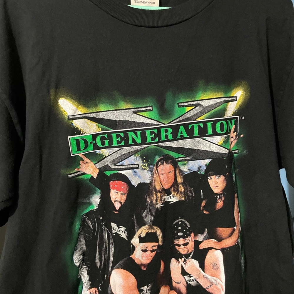 Rare Vintage 1998 WWF DX t shirt. Size Large